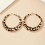 boucle d oreille leopard