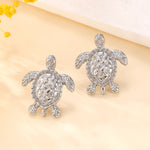 boucles d'oreille tortue