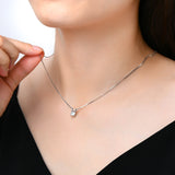 diamant solitaire collier