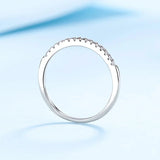 bague 925 or blanc