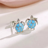 boucles d'oreilles tortue