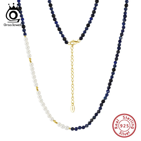 collier lapis lazuli