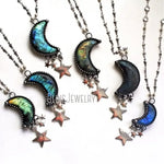 collier pierre de lune