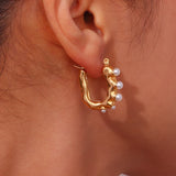 boucles d oreilles acier