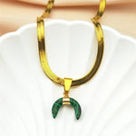 collier malachite