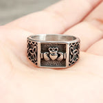 bague claddagh ancienne