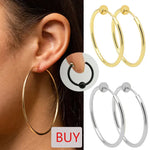 boucle d'oreille anneau femme