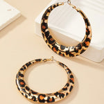 boucle d oreille leopard