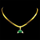 collier malachite