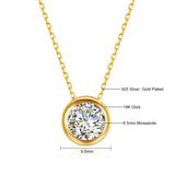 solitaire diamant collier