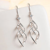 boucles d'oreilles argent originales