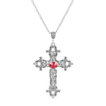 collier croix chétienne