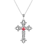 collier croix chétienne