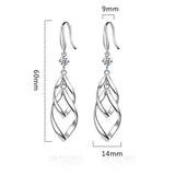 boucles d'oreilles argent originales