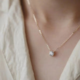 collier or diamant