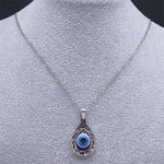 collier oeil bleu