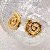 boucle d oreille spirale