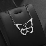 collier lettre prenom