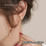 boucle d'oreille bebe or 18 carats