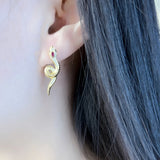 boucle d'oreille serpent