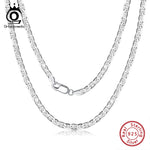 collier homme argent