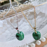 collier en malachite