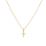 croix collier femme