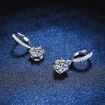 diamant boucle d'oreille