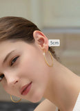 boucle d'oreille anneau femme