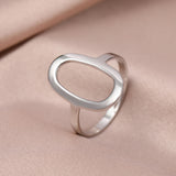 bague femme acier inoxydable