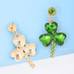 boucle d'oreille verte