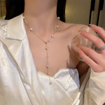 collier long femme