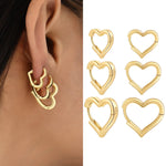 boucle d'oreille coeur