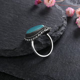 bague turquoise femme