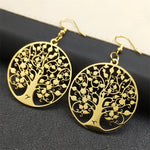 boucles d oreille arbre de vie