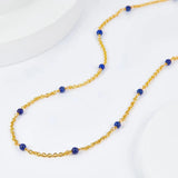 collier en lapis lazuli