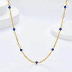 collier en lapis lazuli