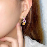 boucle d'oreille fantaisie