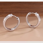 boucles d'oreilles rond