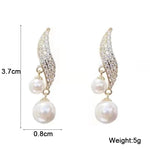 boucle d'oreille perle luxe