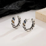 boucles d'oreilles créoles argent