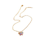 collier papillon