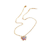 collier papillon