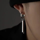 boucle d'oreille pendante homme