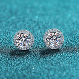 boucle d oreille puce diamant