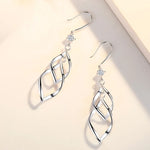 boucles d'oreilles argent originales