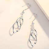 boucles d'oreilles argent originales