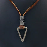 collier cuir pour homme