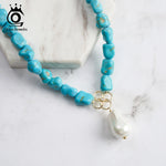 collier turquoise