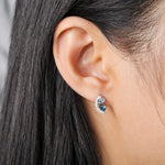 boucle d'oreille topaze